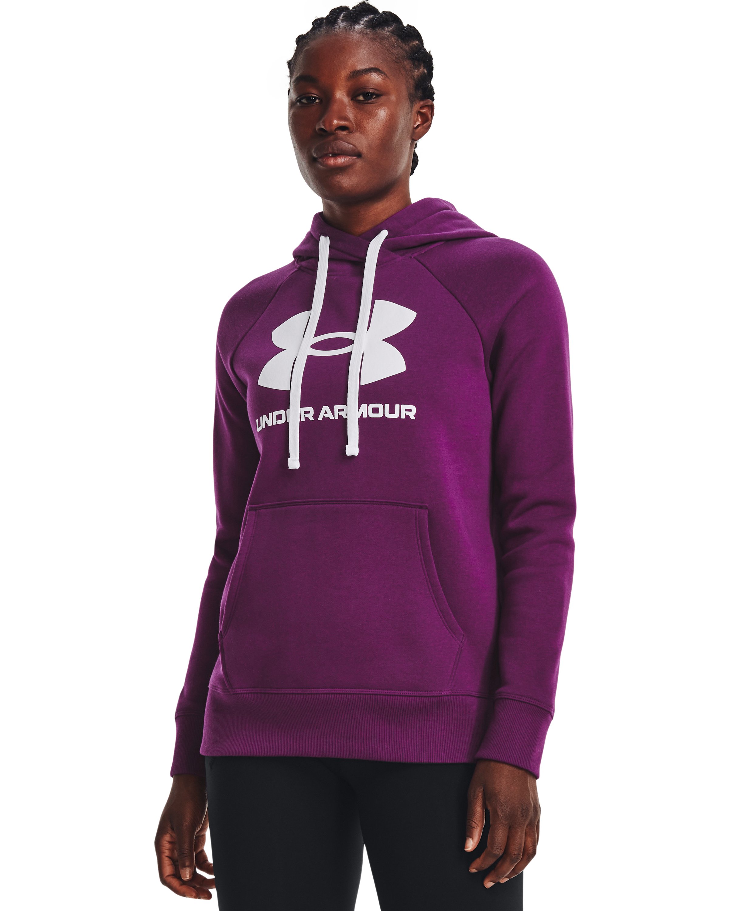 UA Rival Fleece Logo Women's Hoodie 18