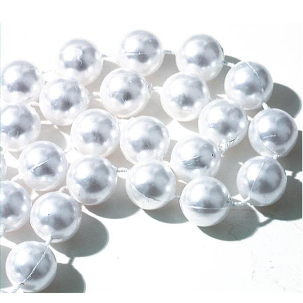 12 Mm Pearl Bead Necklace (12 Pack)