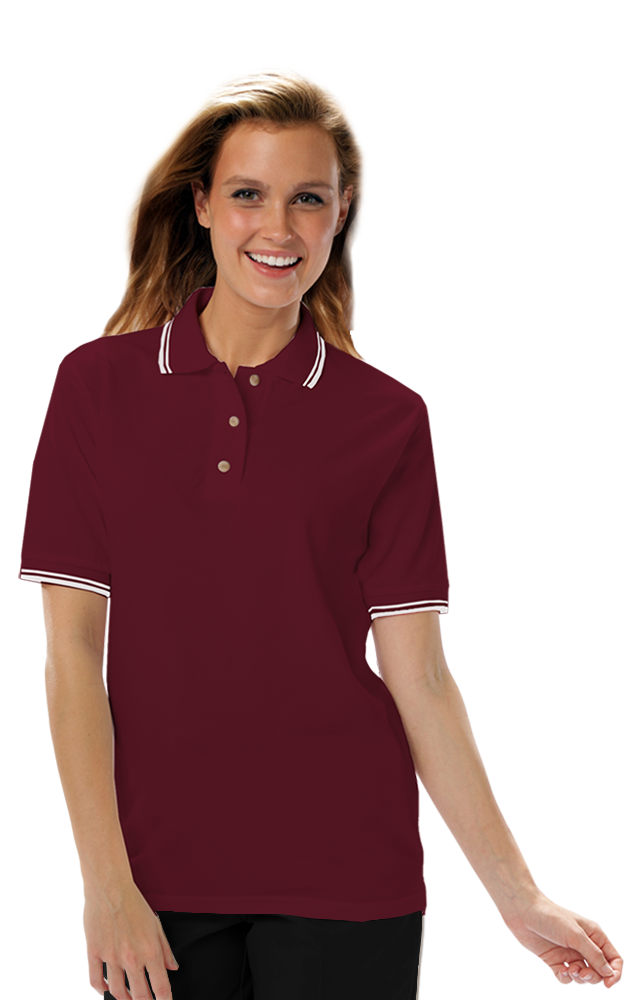 Ladies' Superblend Tipped Pique Polo 29