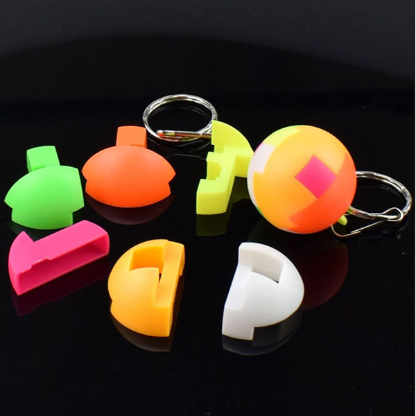 Plastic magic puzzle education toy blocks 7