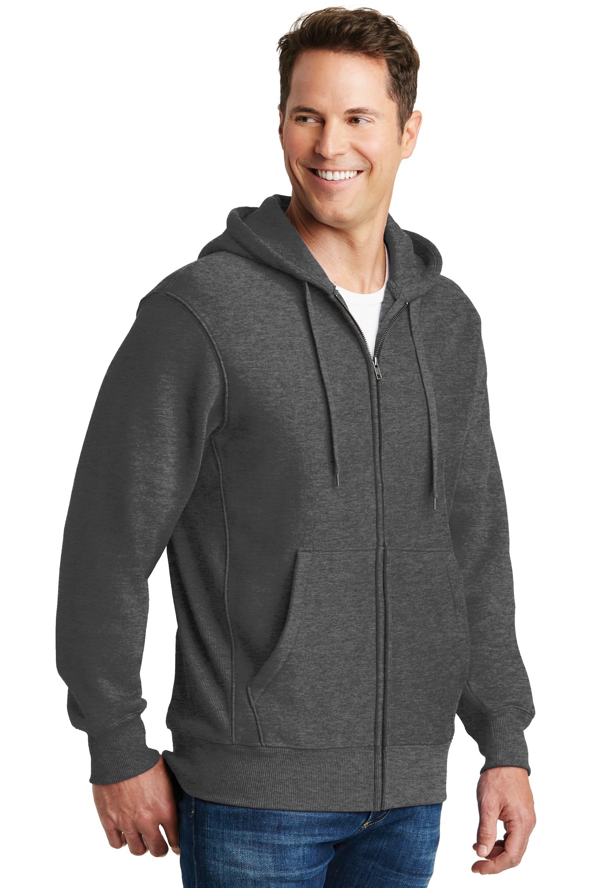 Sport-Tek® Super Heavyweight Full-Zip Hooded Sweatshirt 28