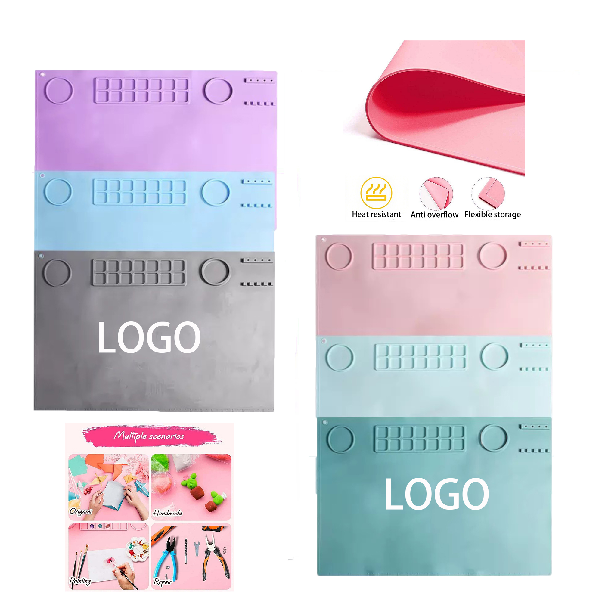 Silicone Painting Graffiti Oil Painting Pad MOQ 1pcs 1