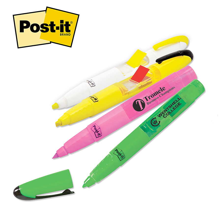 Post-it® Custom Printed Flag+ Highlighter - 1