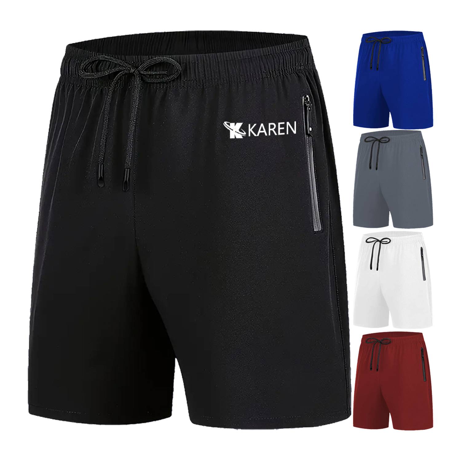 Men Casual Breathable Running Shorts 2