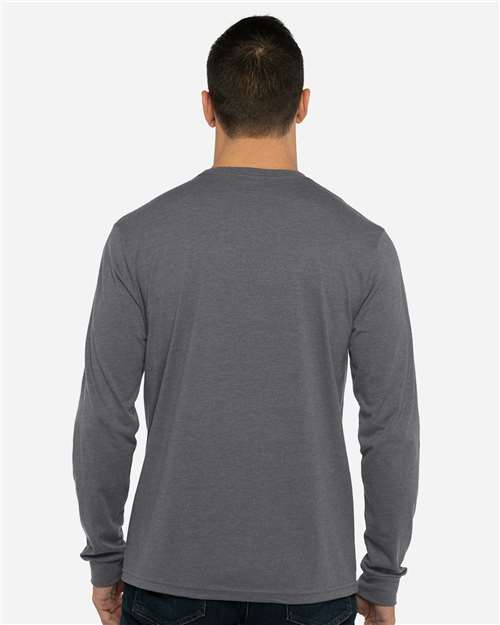 Unisex Sueded Long Sleeve Tee - 6411 3