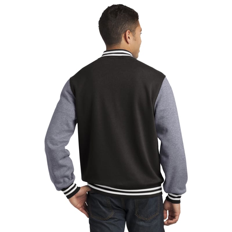 Sport-Tek Fleece Letterman Jacket. 17