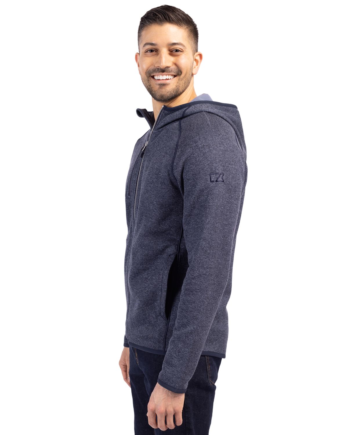 Mainsail Full Zip Hooded Mens Jacket