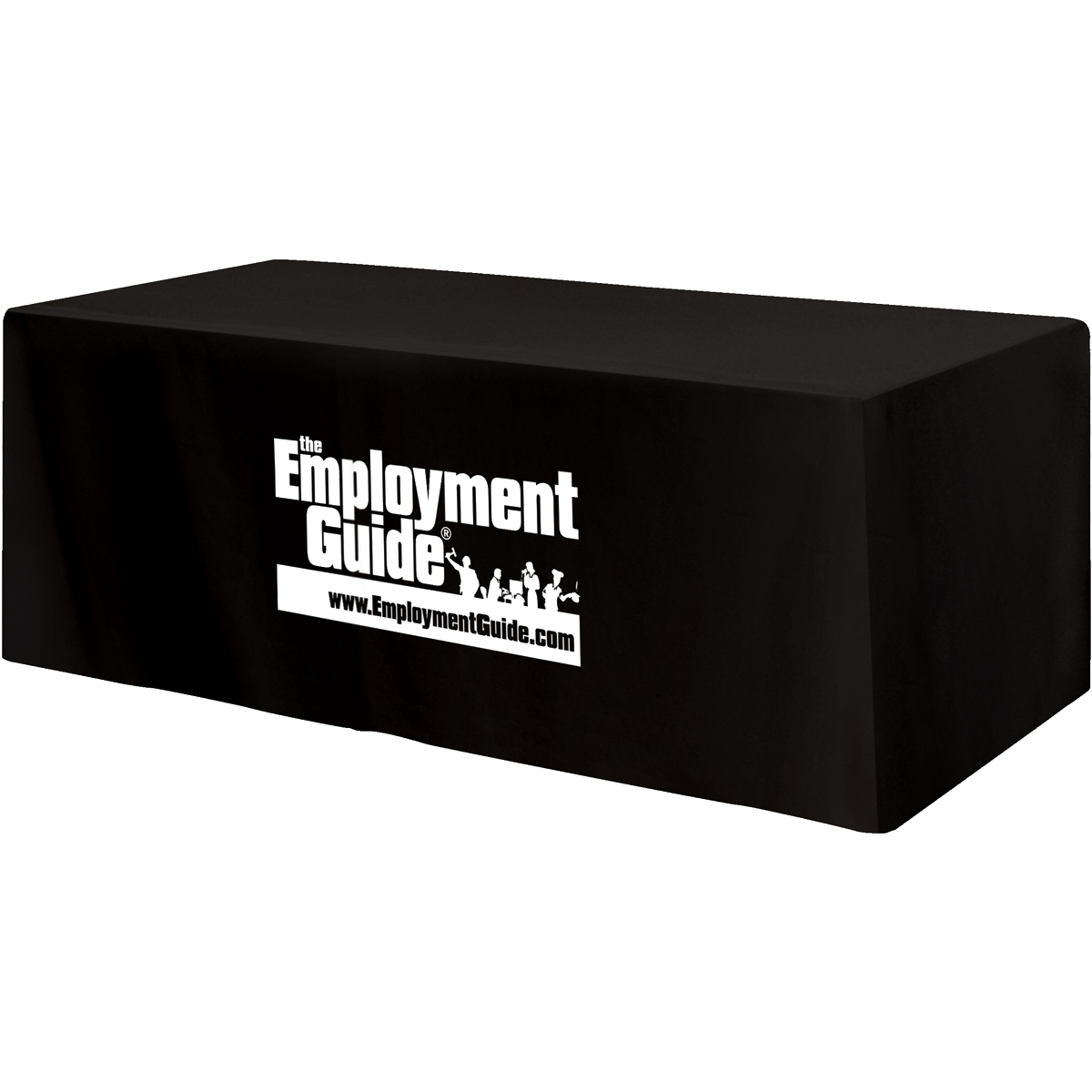 Fitted 3-sided Table Cover - fits 8 foot standard table 1