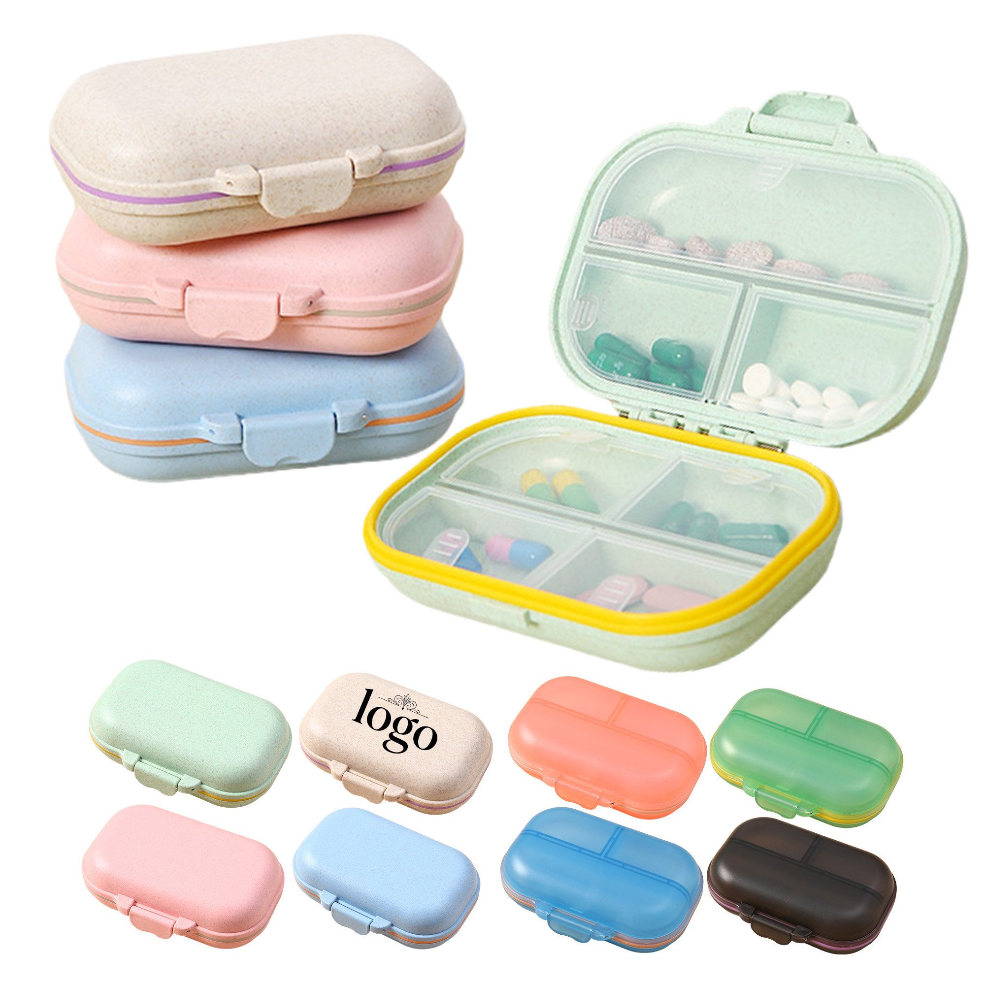 Candy-Colored Portable Medicine Storage Box MOQ50 5
