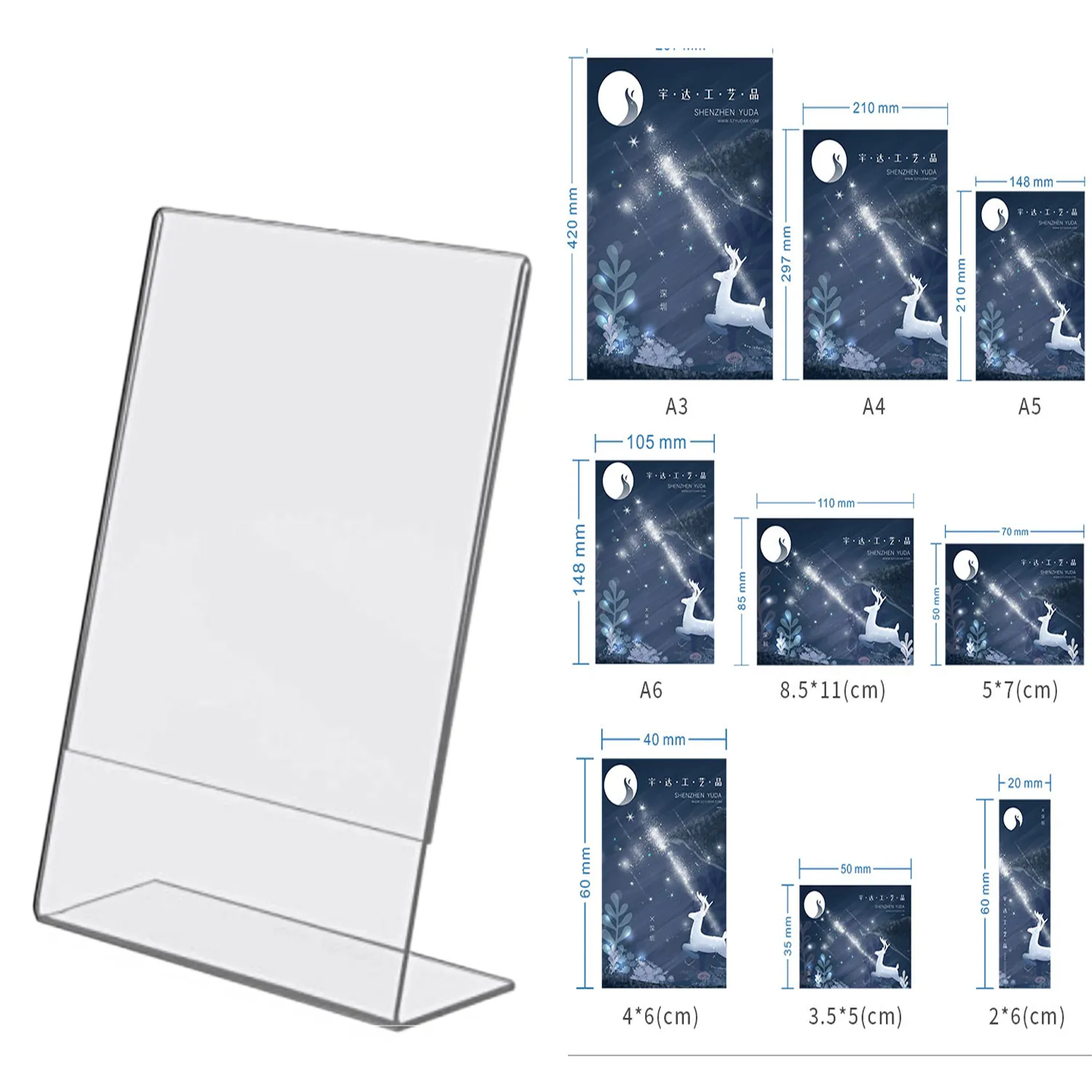 Acrylic Sign Holder 1