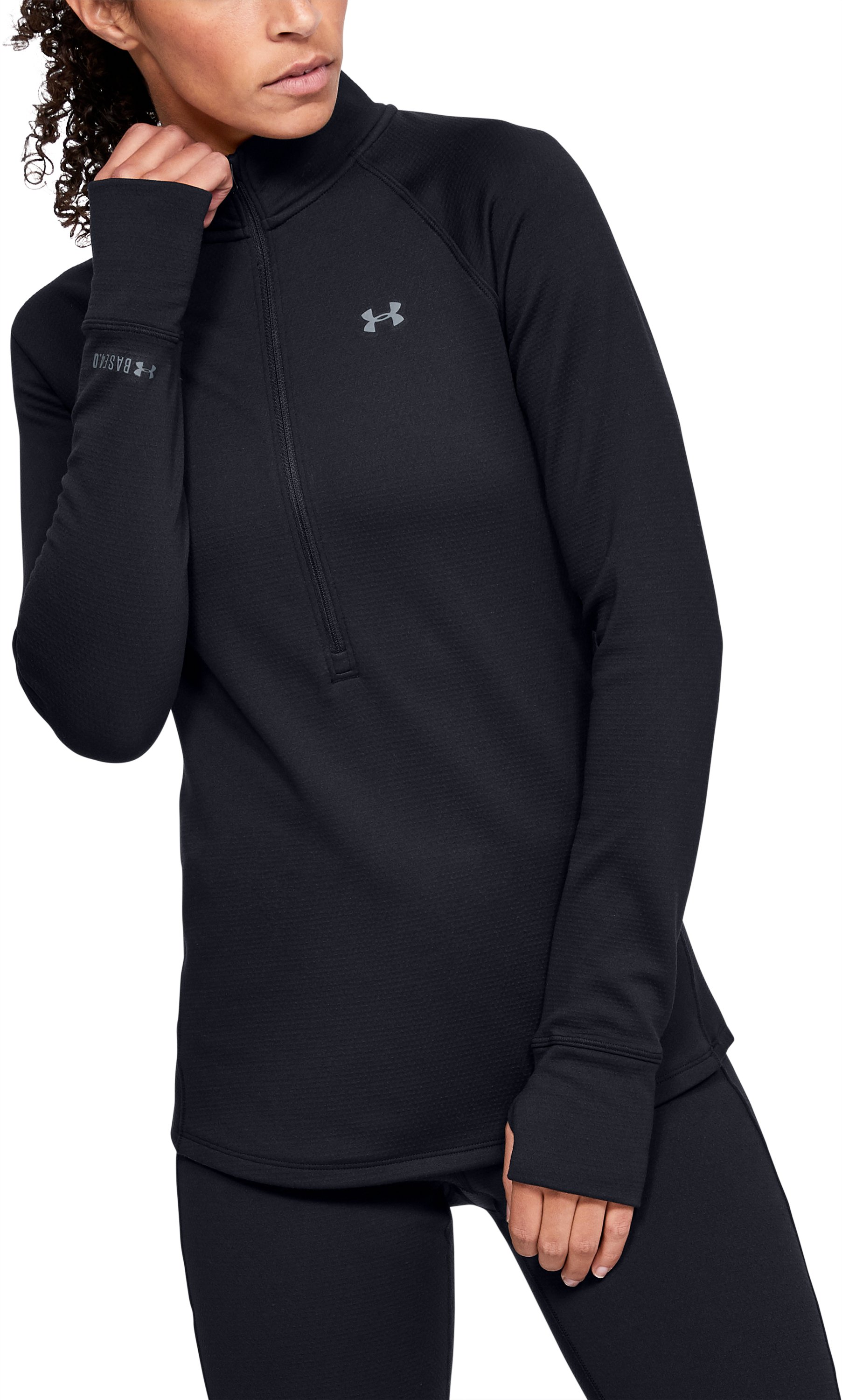 UA Base 4.0 Women's Zip 2
