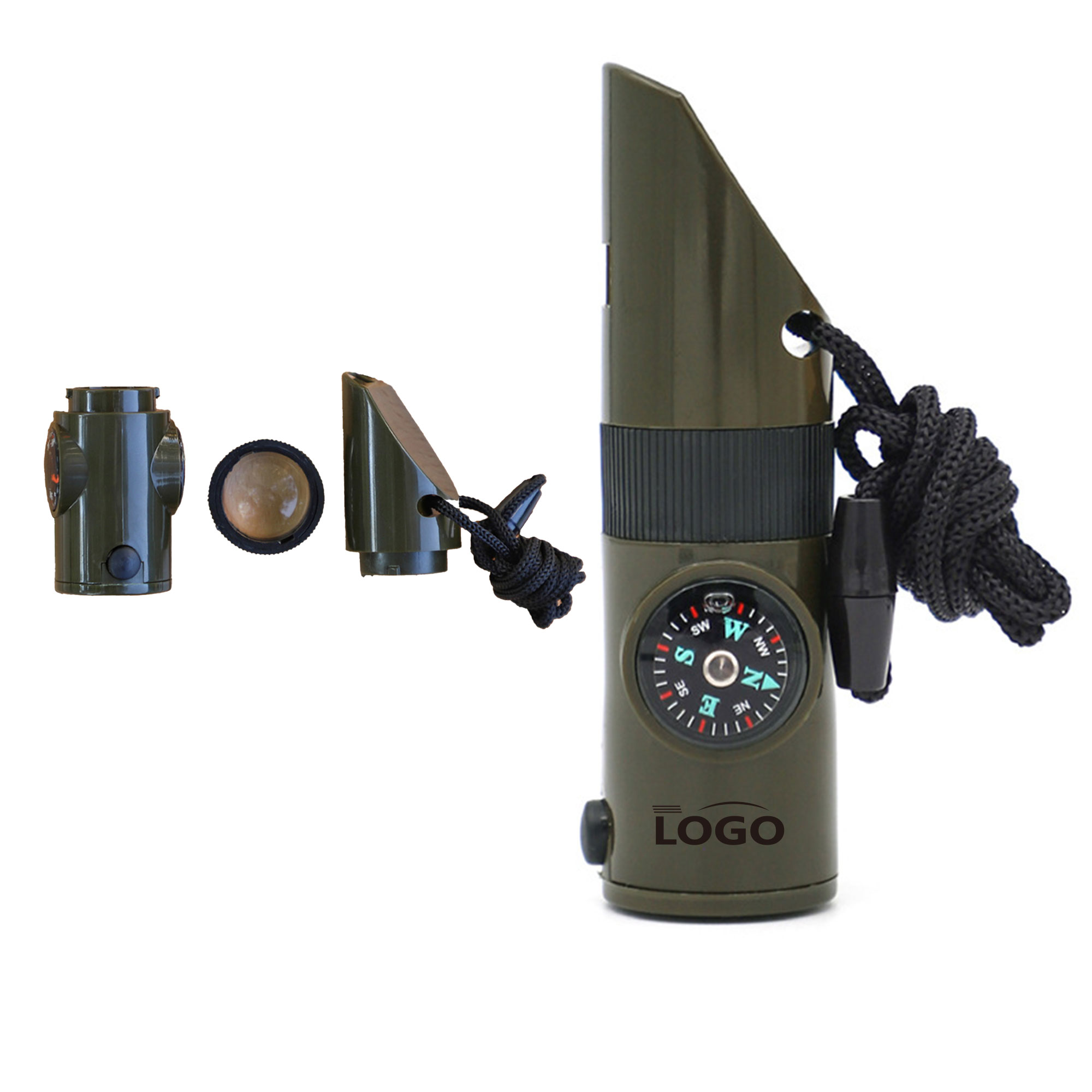 Emergency Whistle - Seven-In-One Functions 2