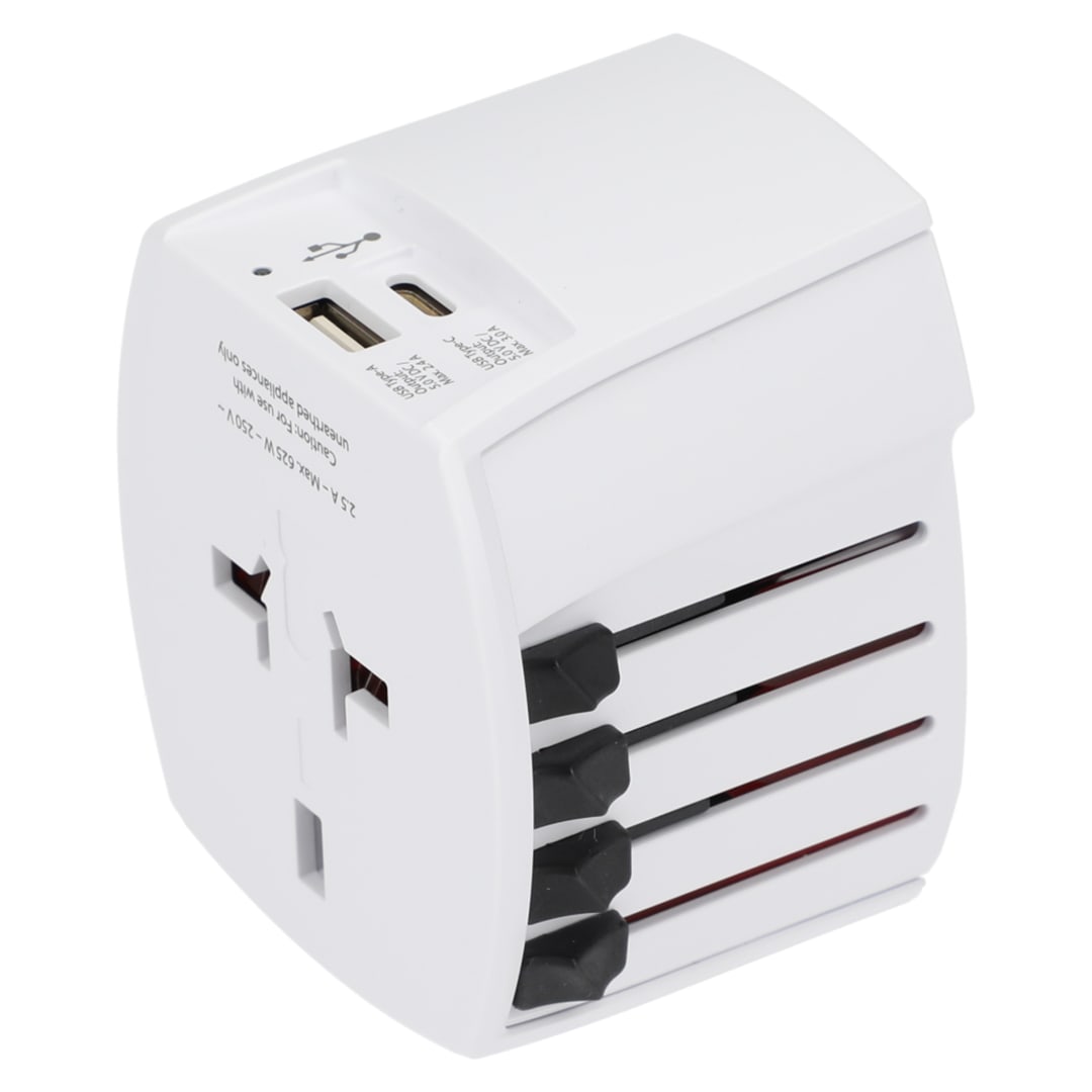 SKROSS World Travel Adapter MUV USB Type A & Type 70