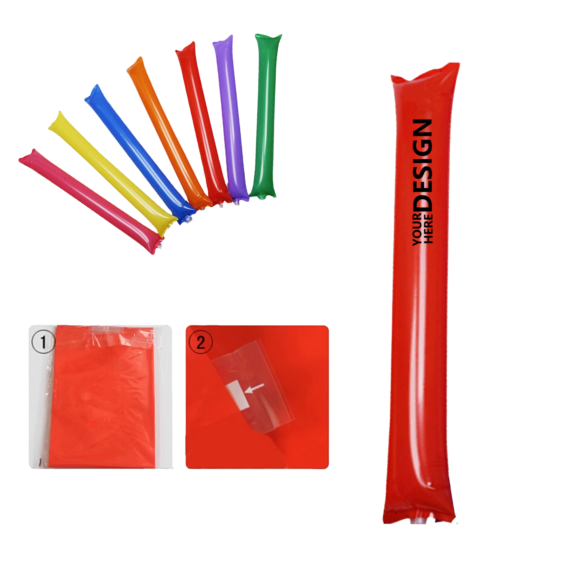 Inflatable Cheerleading Pom-Pom 2