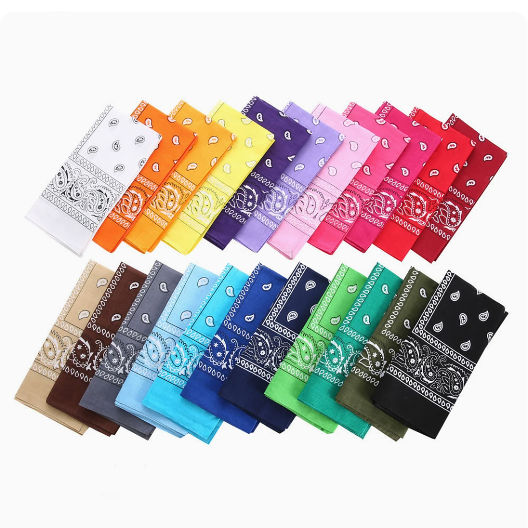Classical Polyester Square Bandana 2