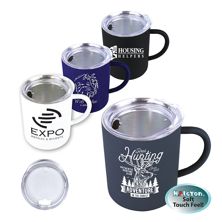 Halcyon® 14 oz. Coffee Mug with Acrylic Lid 6
