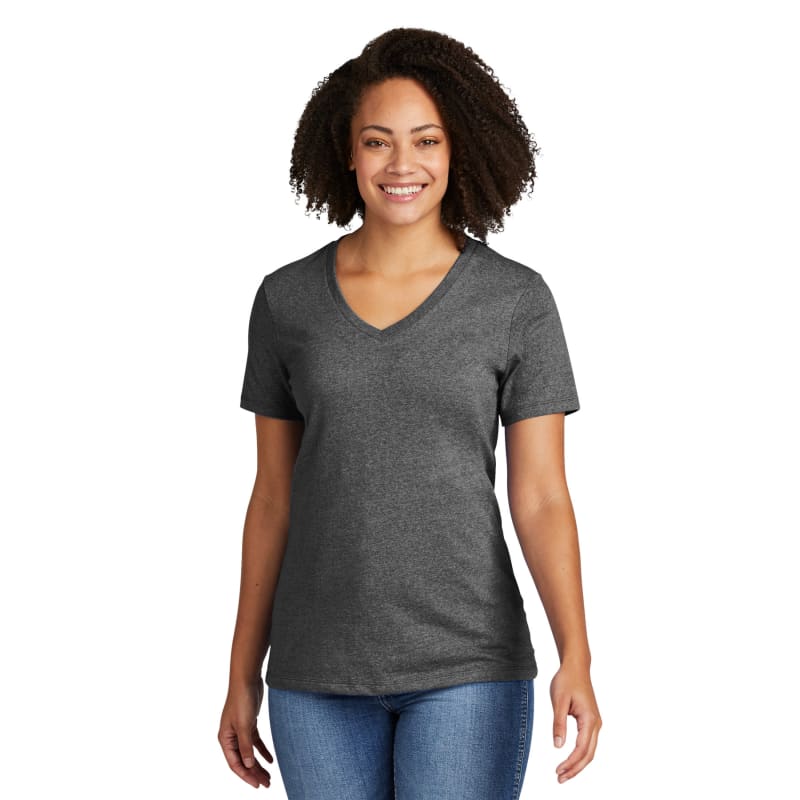 AllMade Women's Recycled Blend V-Neck Tee 23