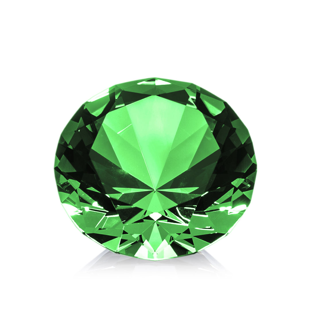Optical Gemstone Award - Emerald 1