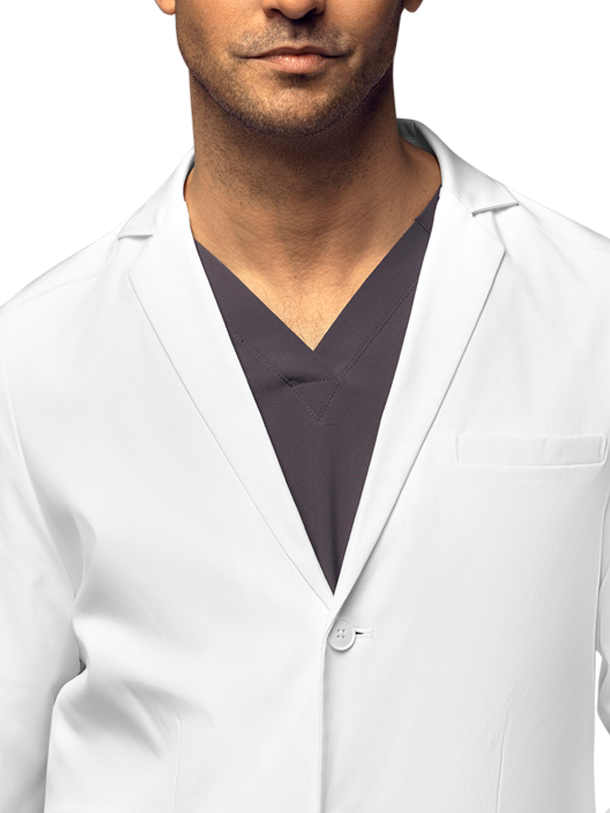 Slate Men's Four-Pocket 34" Lab Jacket