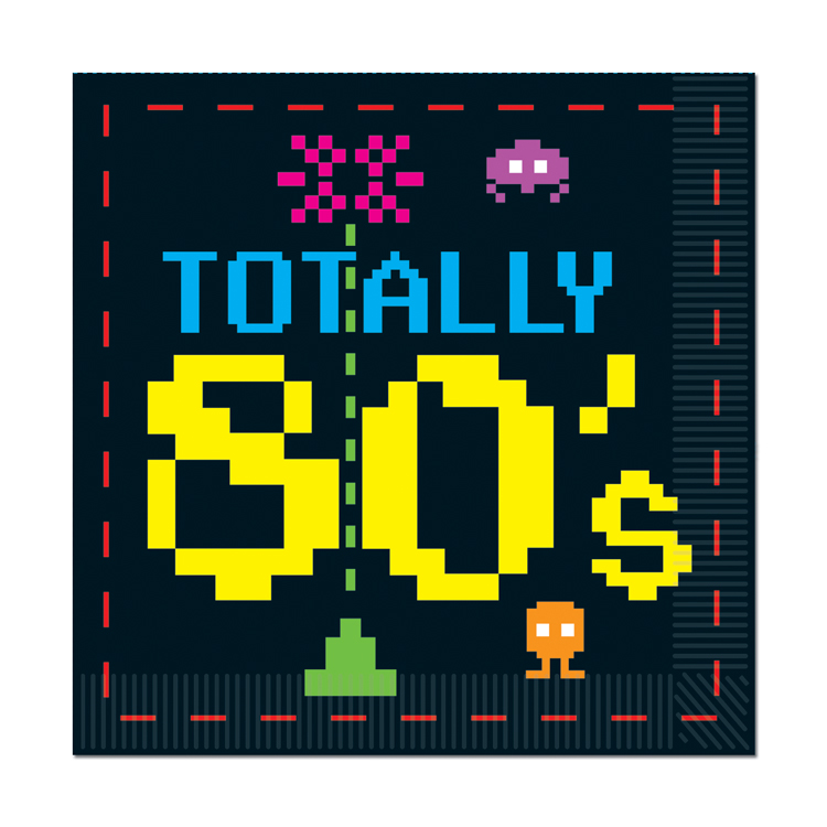 80's Luncheon Napkins 1