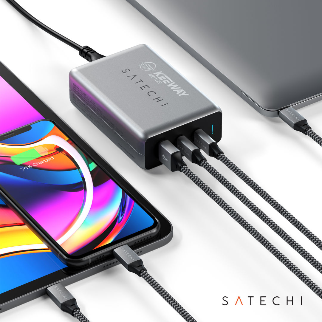 SATECHI® 100W USB-C PD Compact Charger- US 4