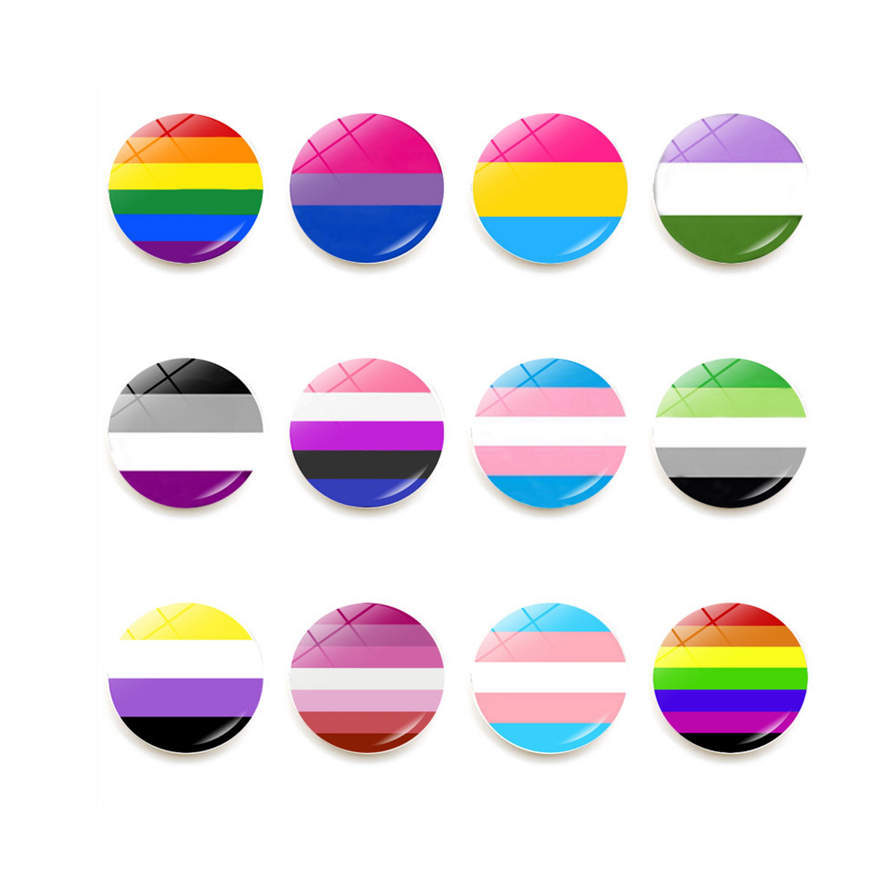 Rainbow Fridge Magnet (direct import) 3