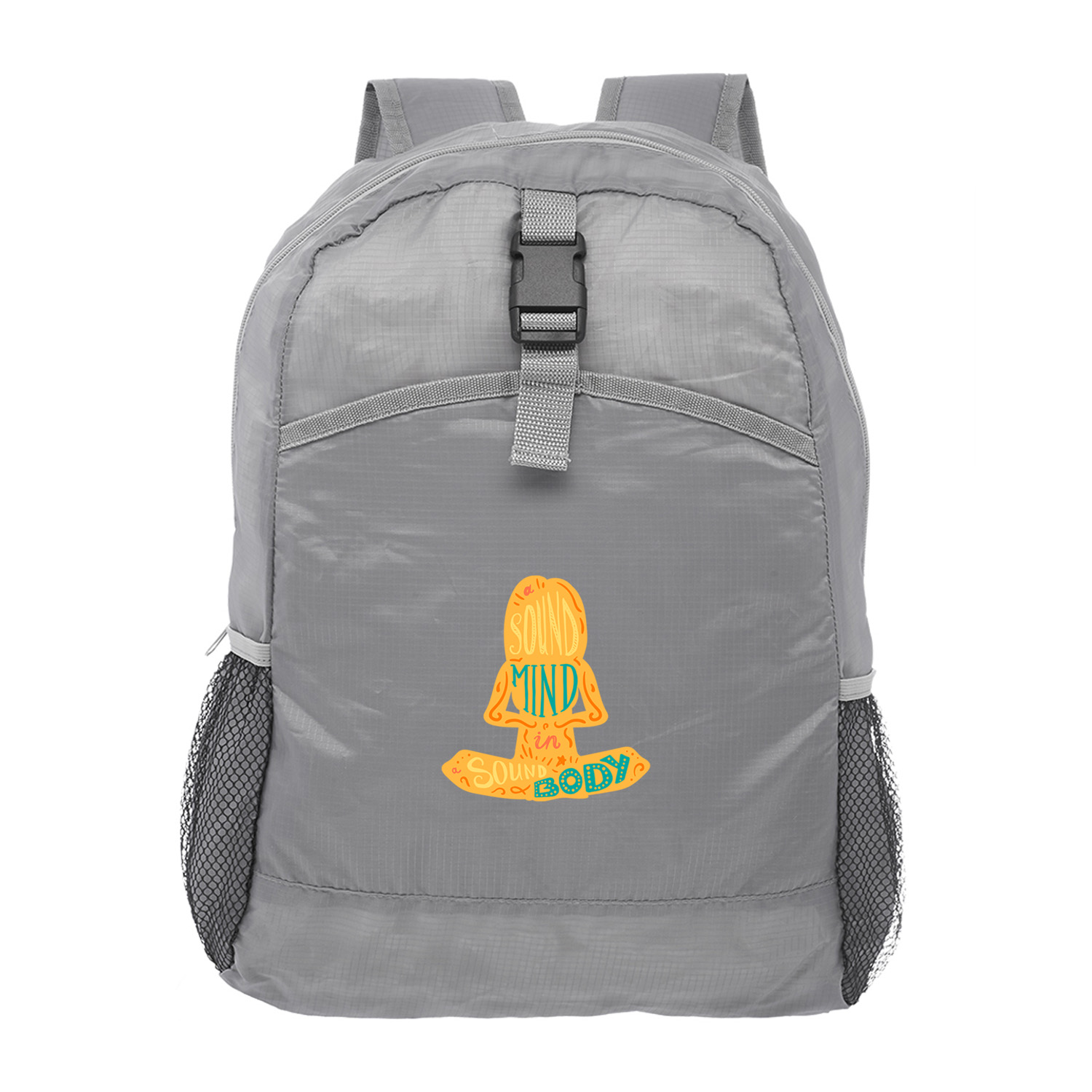 Foldable Backpack (Full Color Imprint) 2