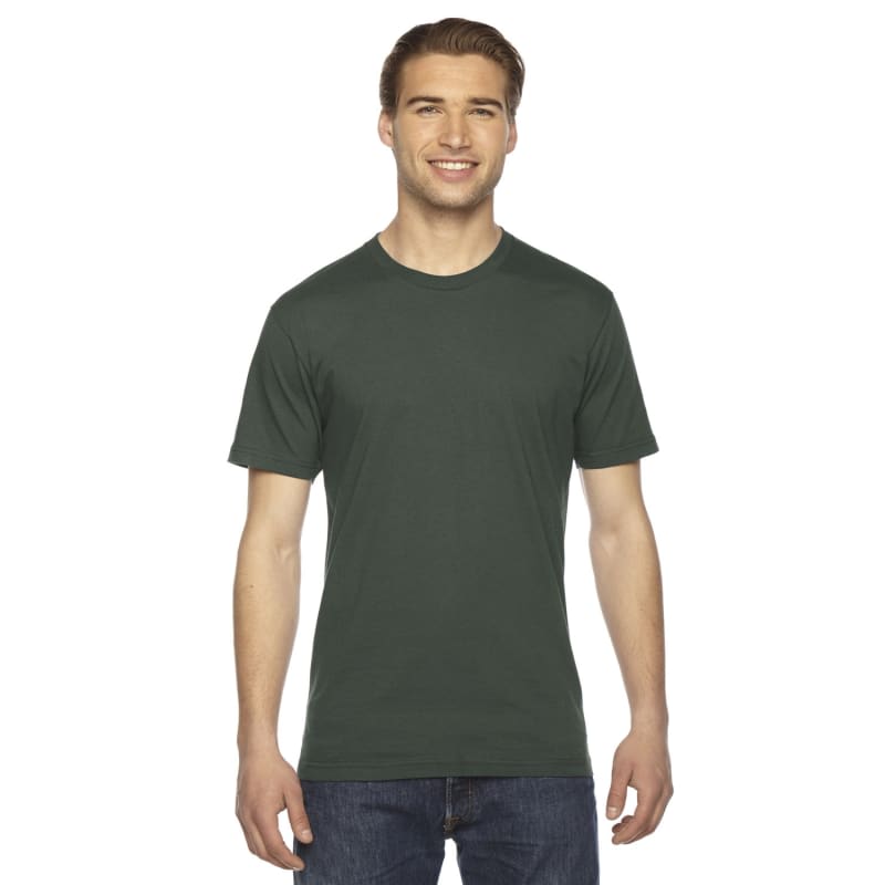American Apparel Unisex Fine Jersey Short-Sleeve T-Shirt 3