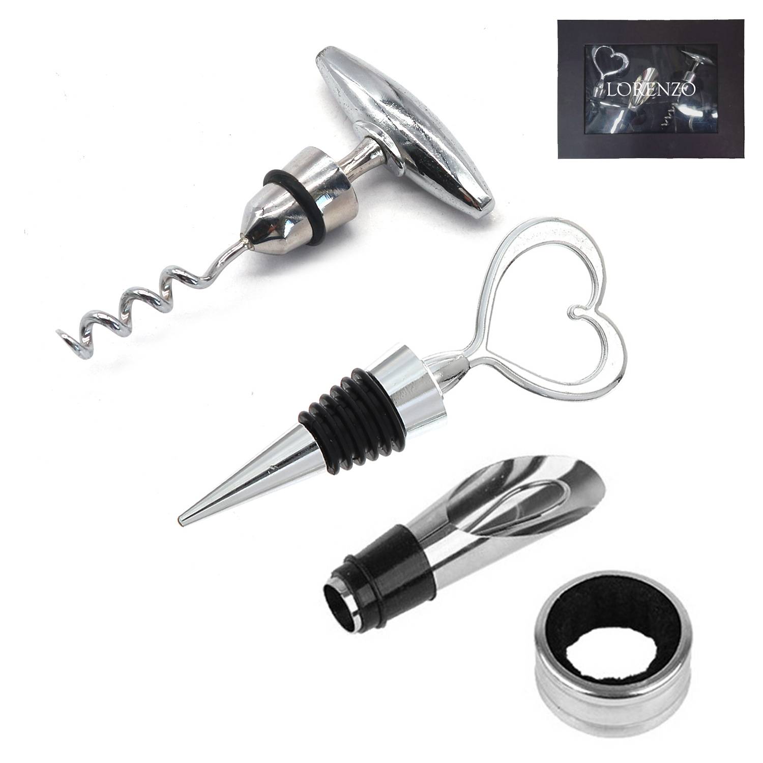 4 in 1 corkscrew Wine bottle Opener Set 5
