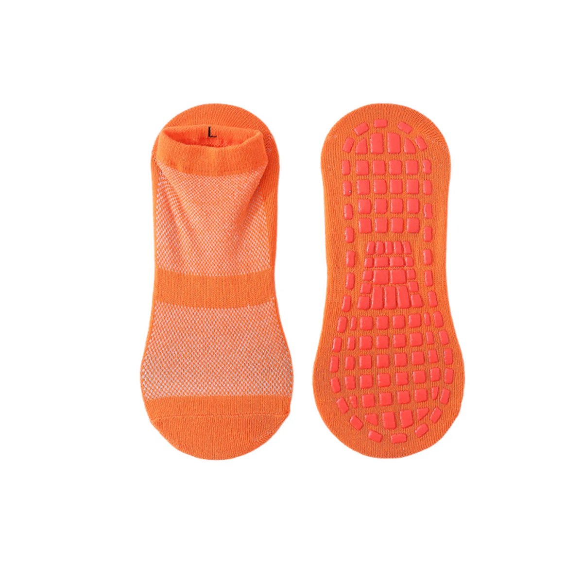 Cotton Moisture Wicking Studio Grip Socks 2
