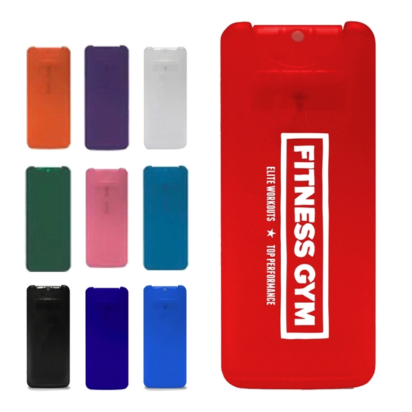 Miniature Card-Cased Hand-Sanitizing Spray