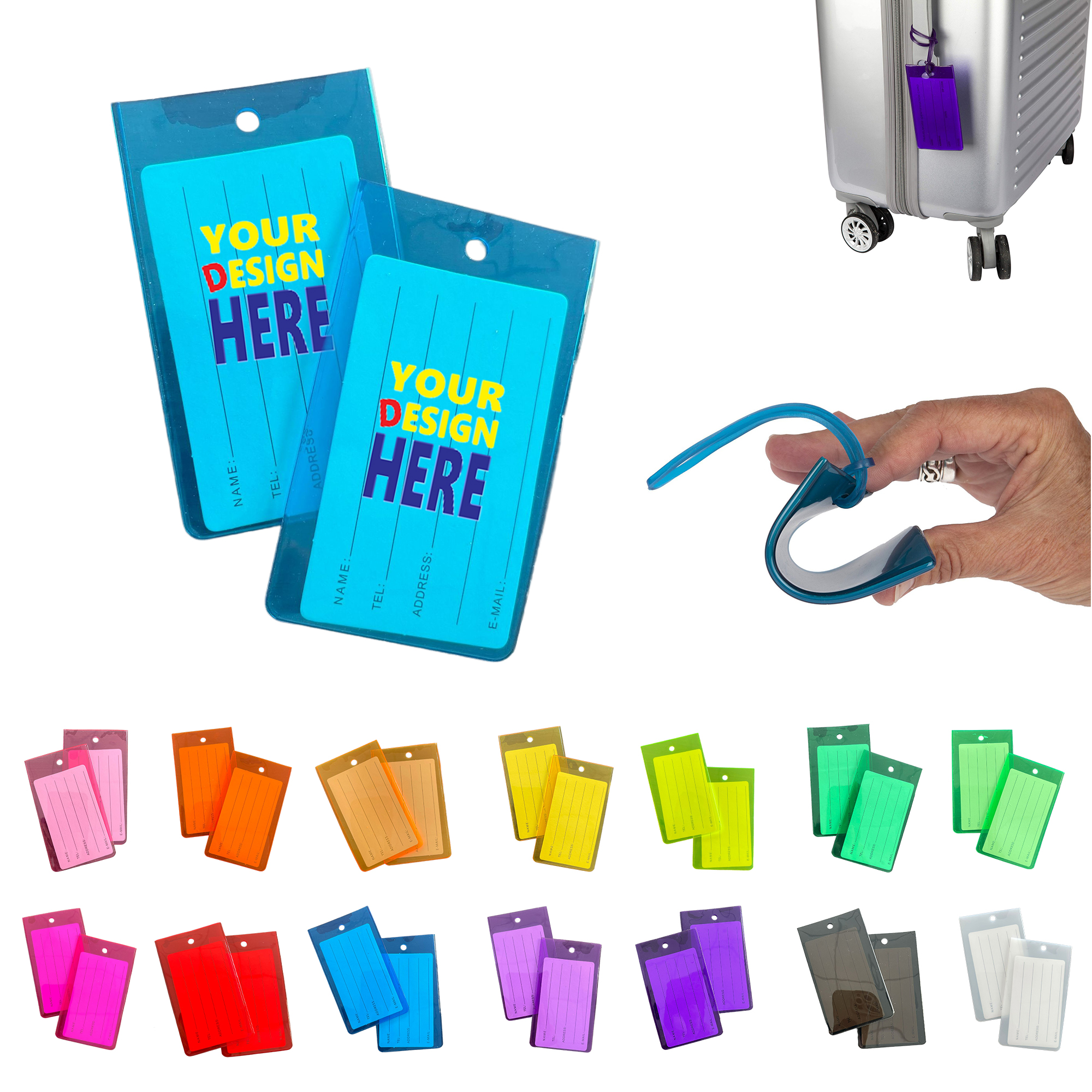 Equipped With Lanyard ID Hang Tags 3