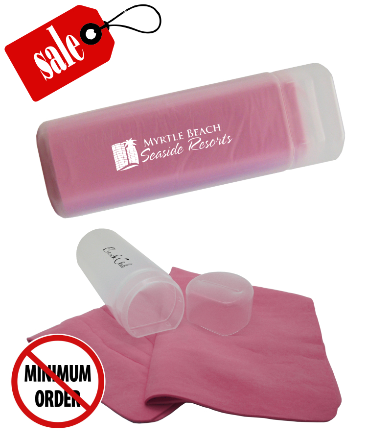 Closeout Cooling Towel with Case - No Minimum 1