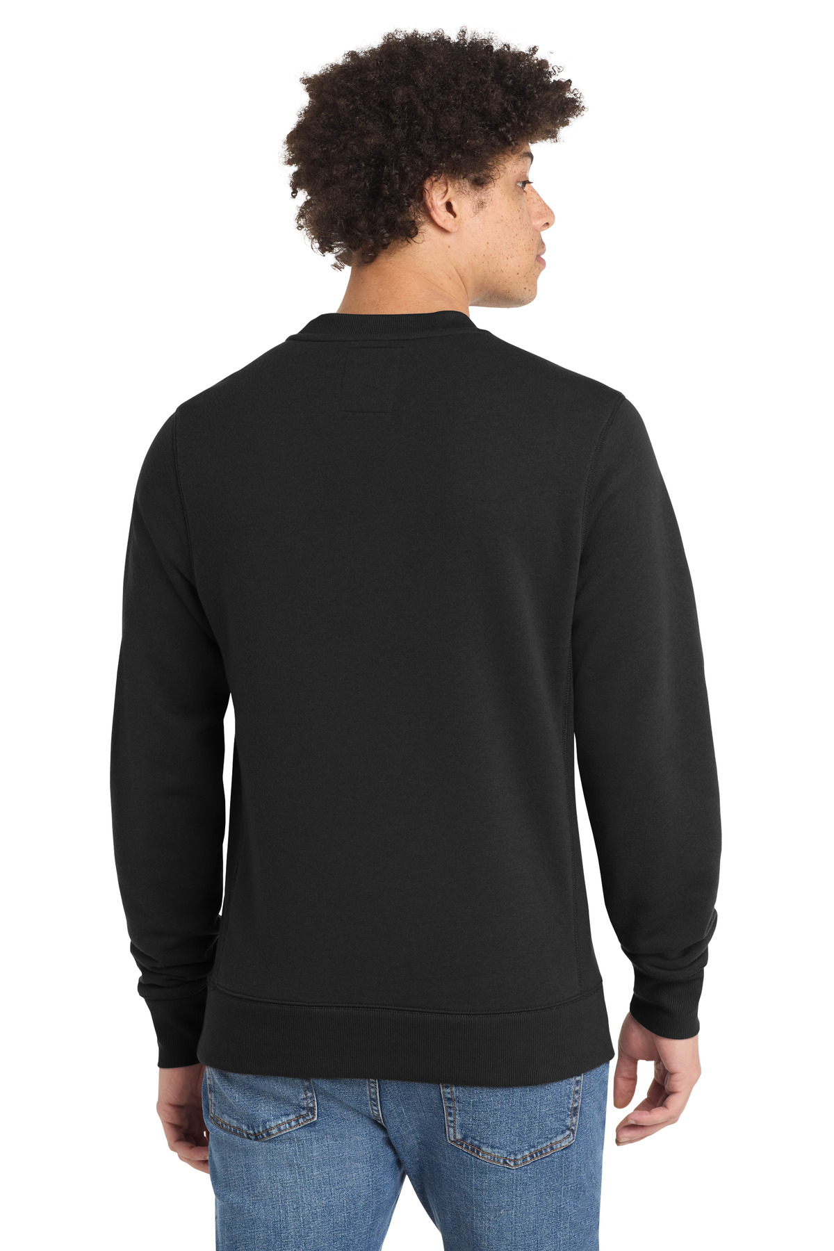New Era French Terry Crew. NEA501, custom hoodie or sweatshirt with logo imprint 10