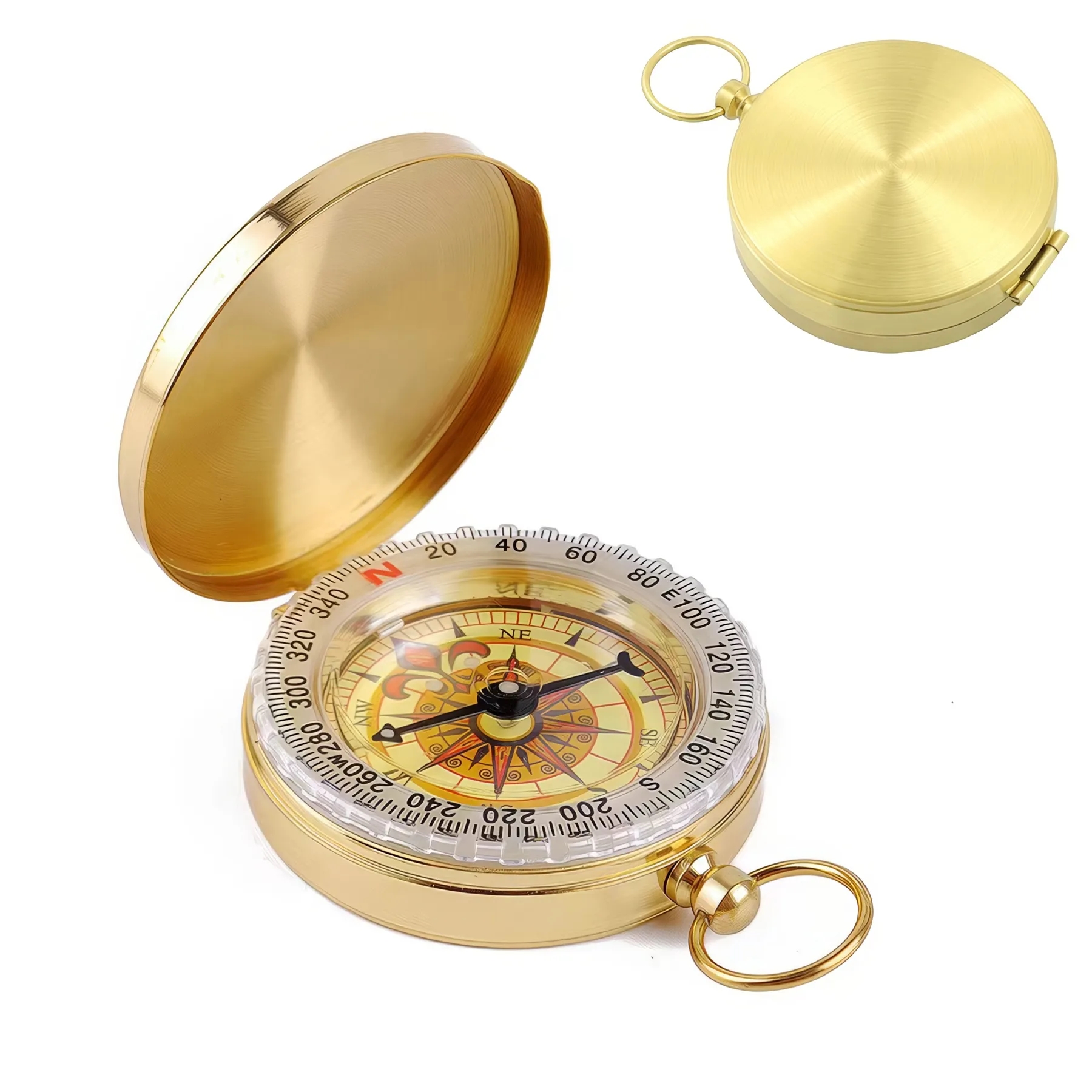 Camping Survival Compass, custom sports ball with logo imprint 5