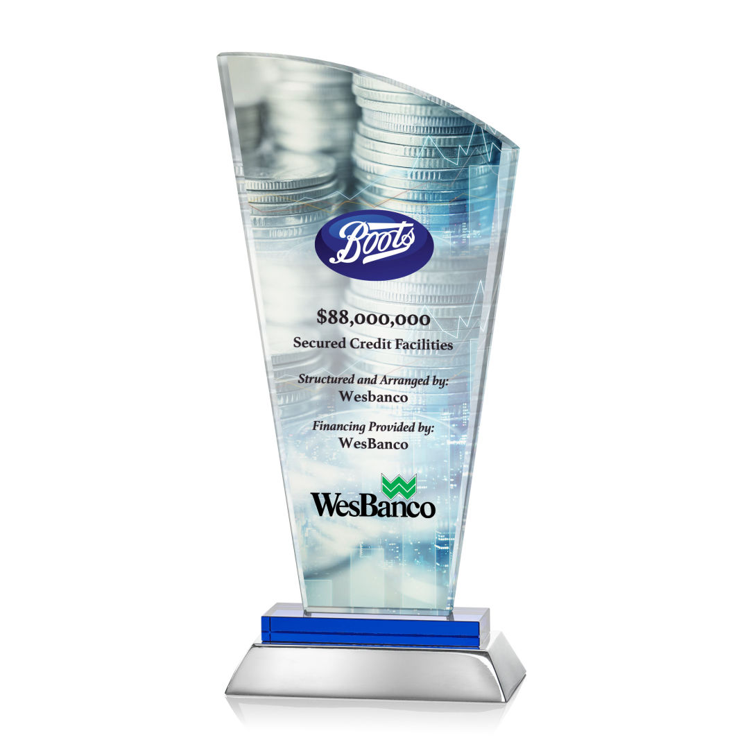 Hansen VividPrint™ Award - Blue 9