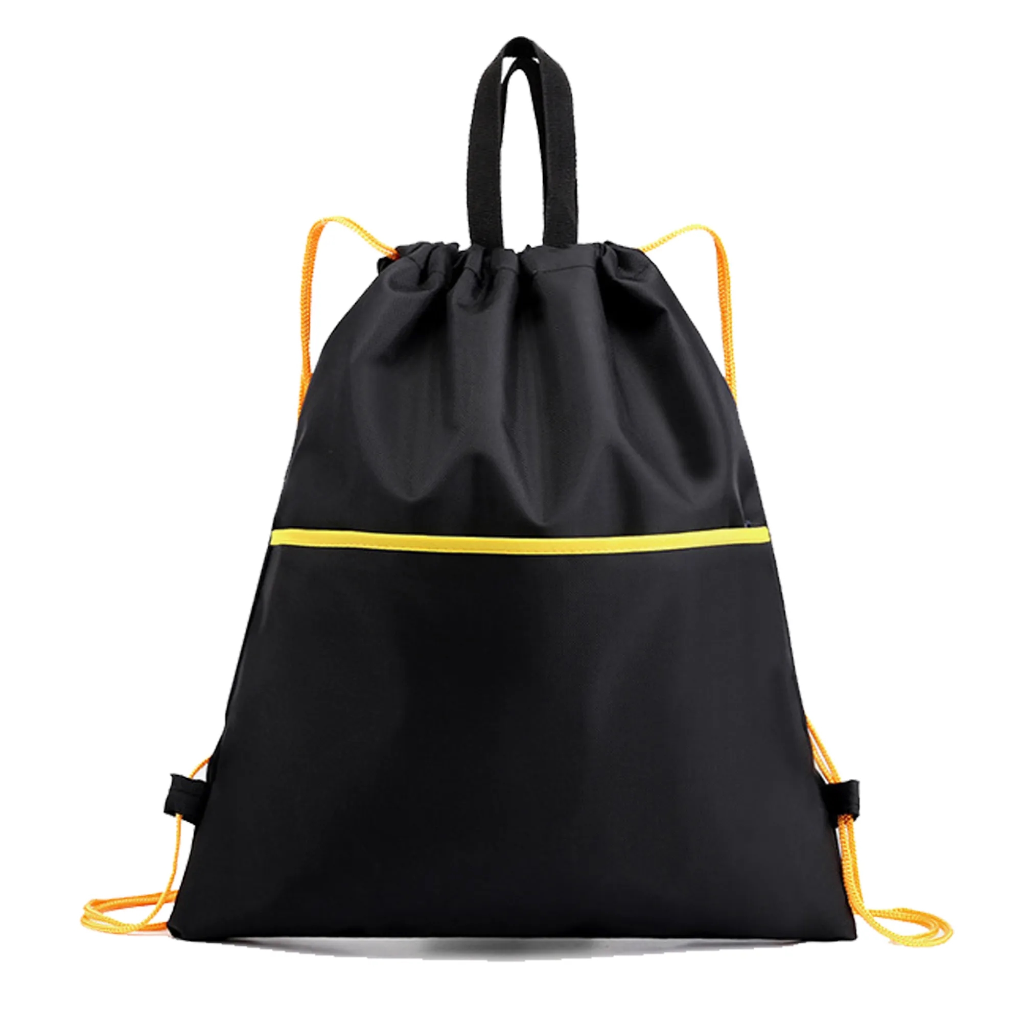 Waterproof Sport Polyester Drawstring Backpack MOQ50pcs 4