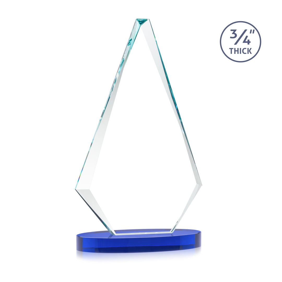 Windsor VividPrint™ Award on Alberton Base - Blue 3