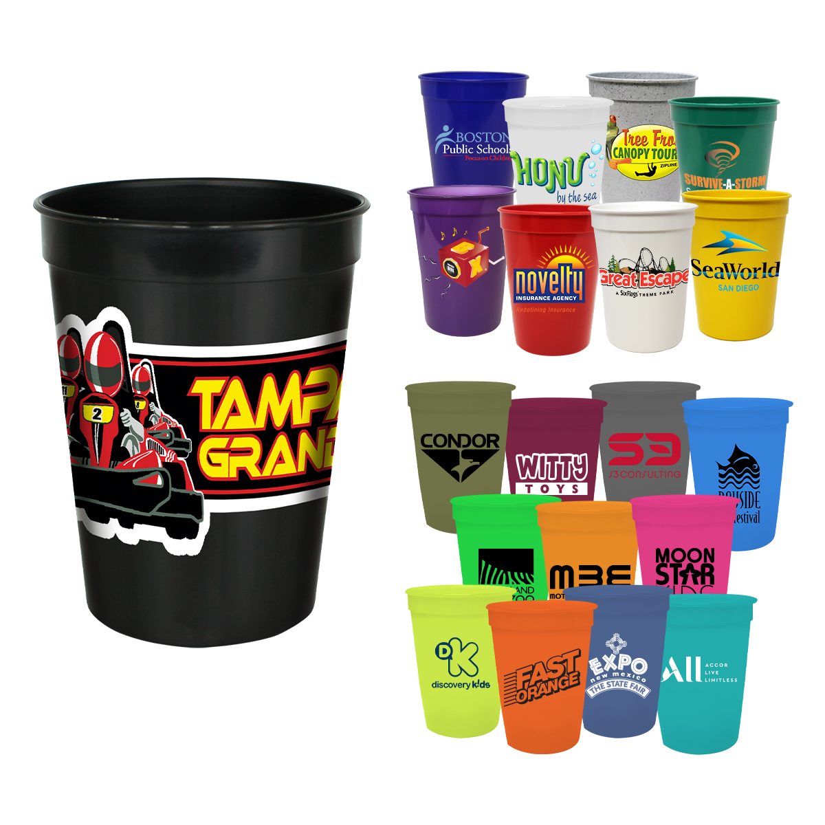 12 oz. Smooth Stadium Cup 19