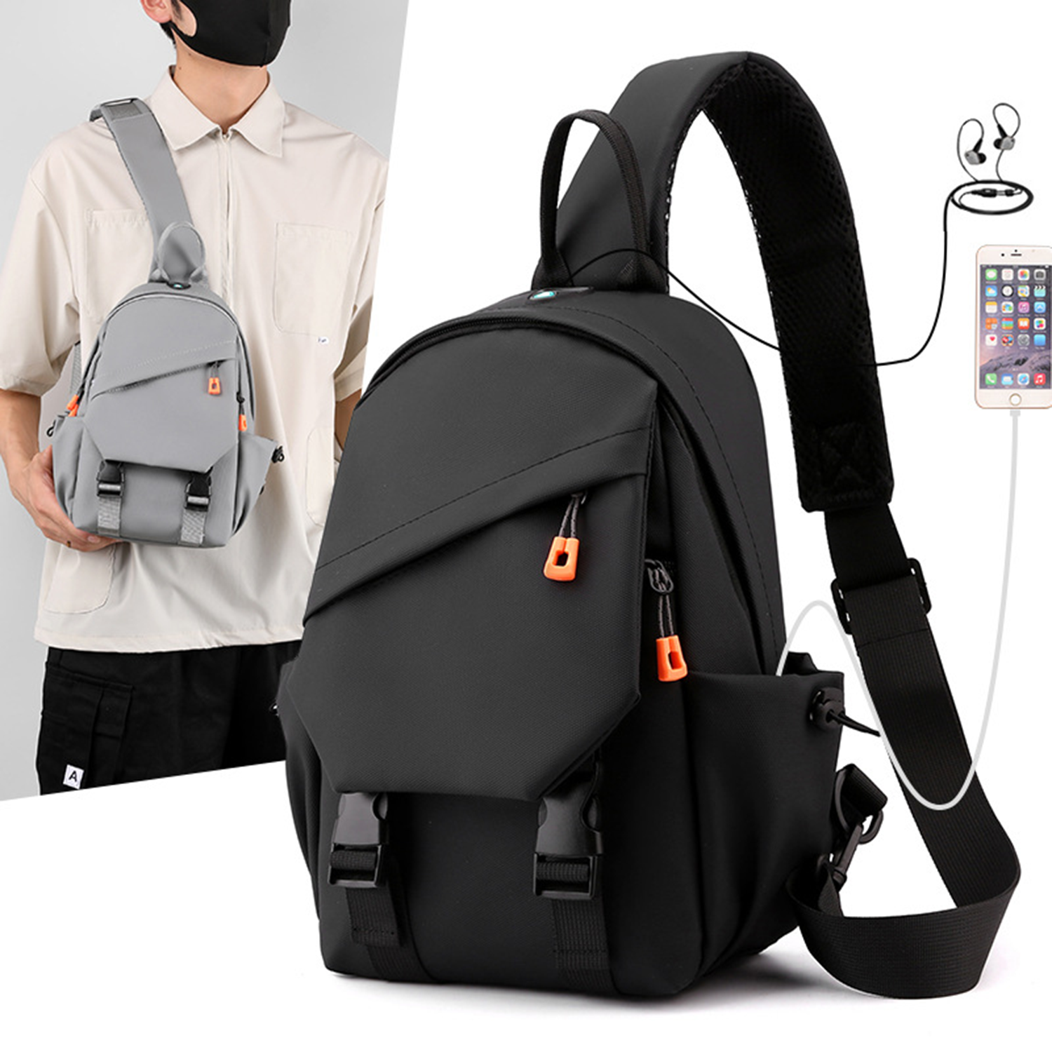 Usb Charging Fanny Pack 3