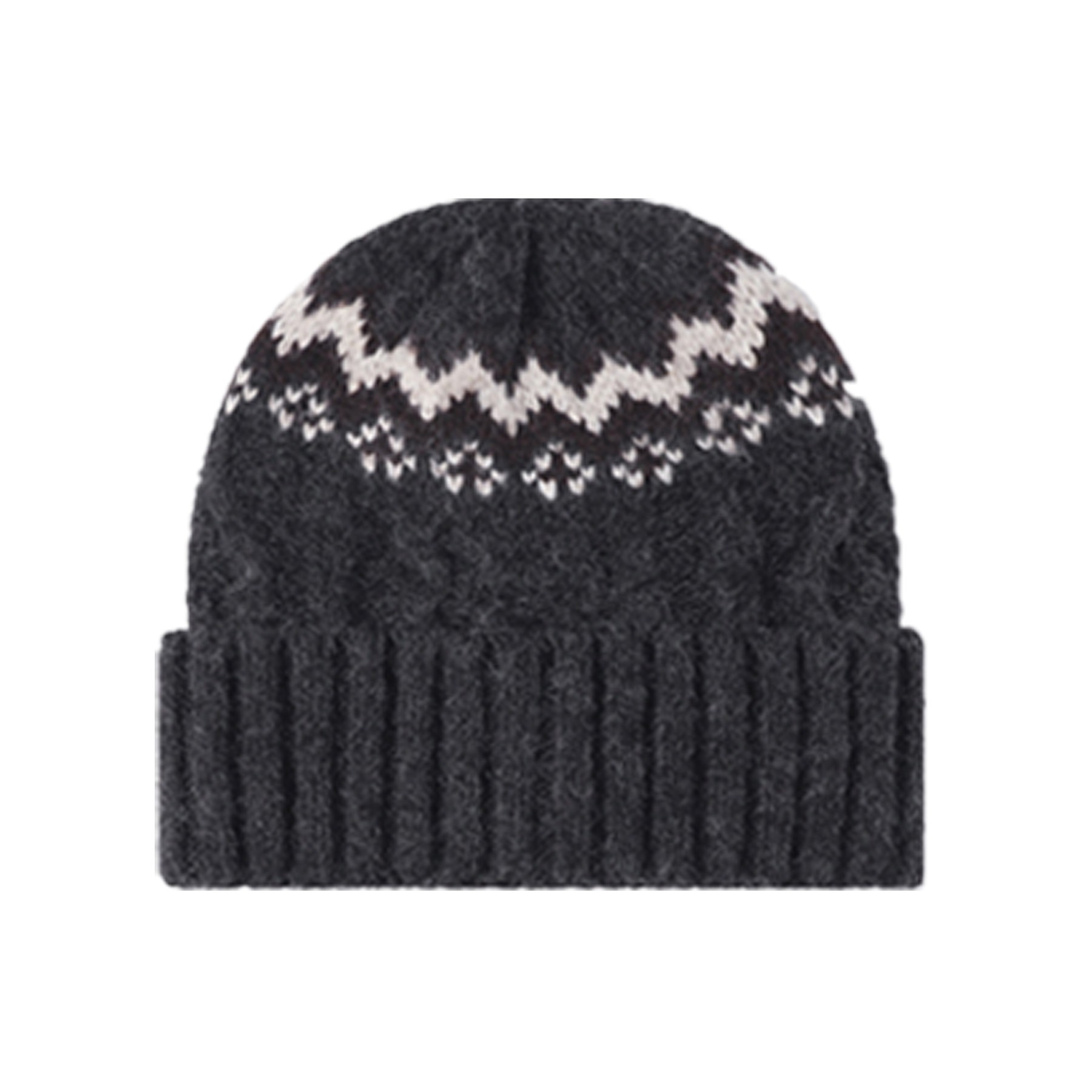 Striped Patterned knitted Beanie Hat 6