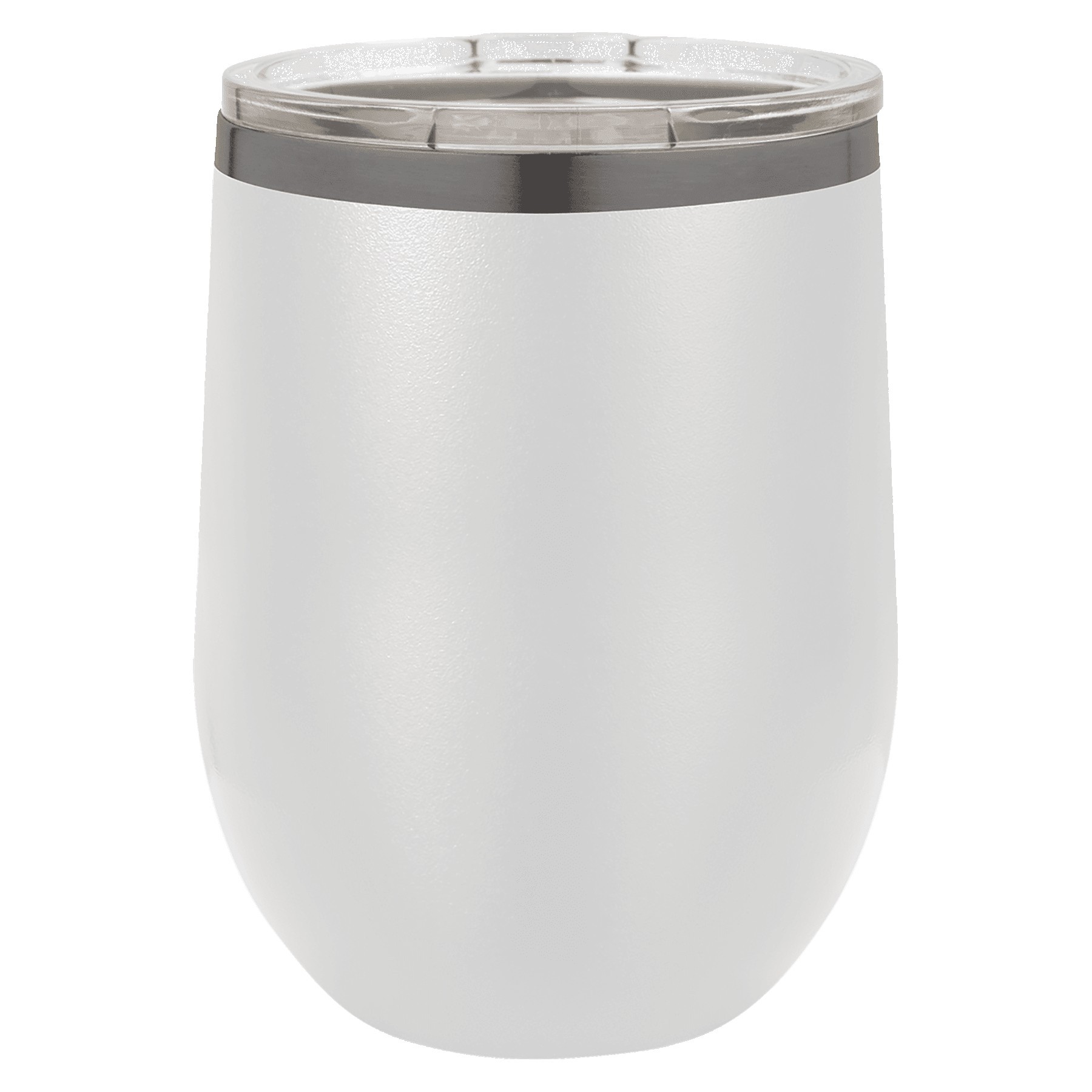 Polar Camel 12 Oz. ION-Plated Ghost Black Stemless Wine Tumbler 9