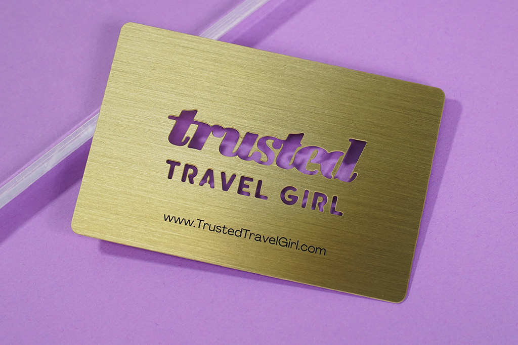 Brass Finish Business Cards 35