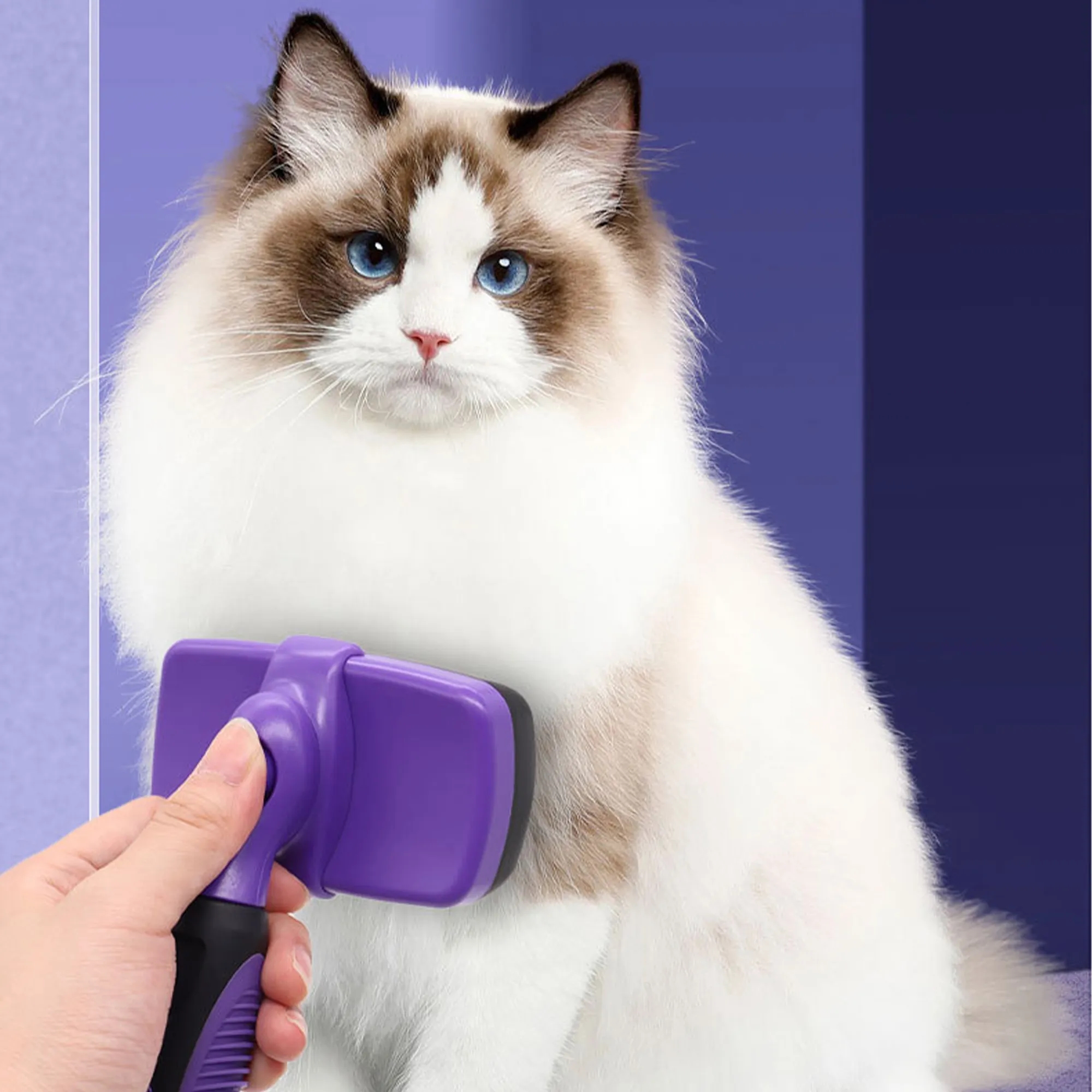 Pet Cleaning Slicker Brush 5
