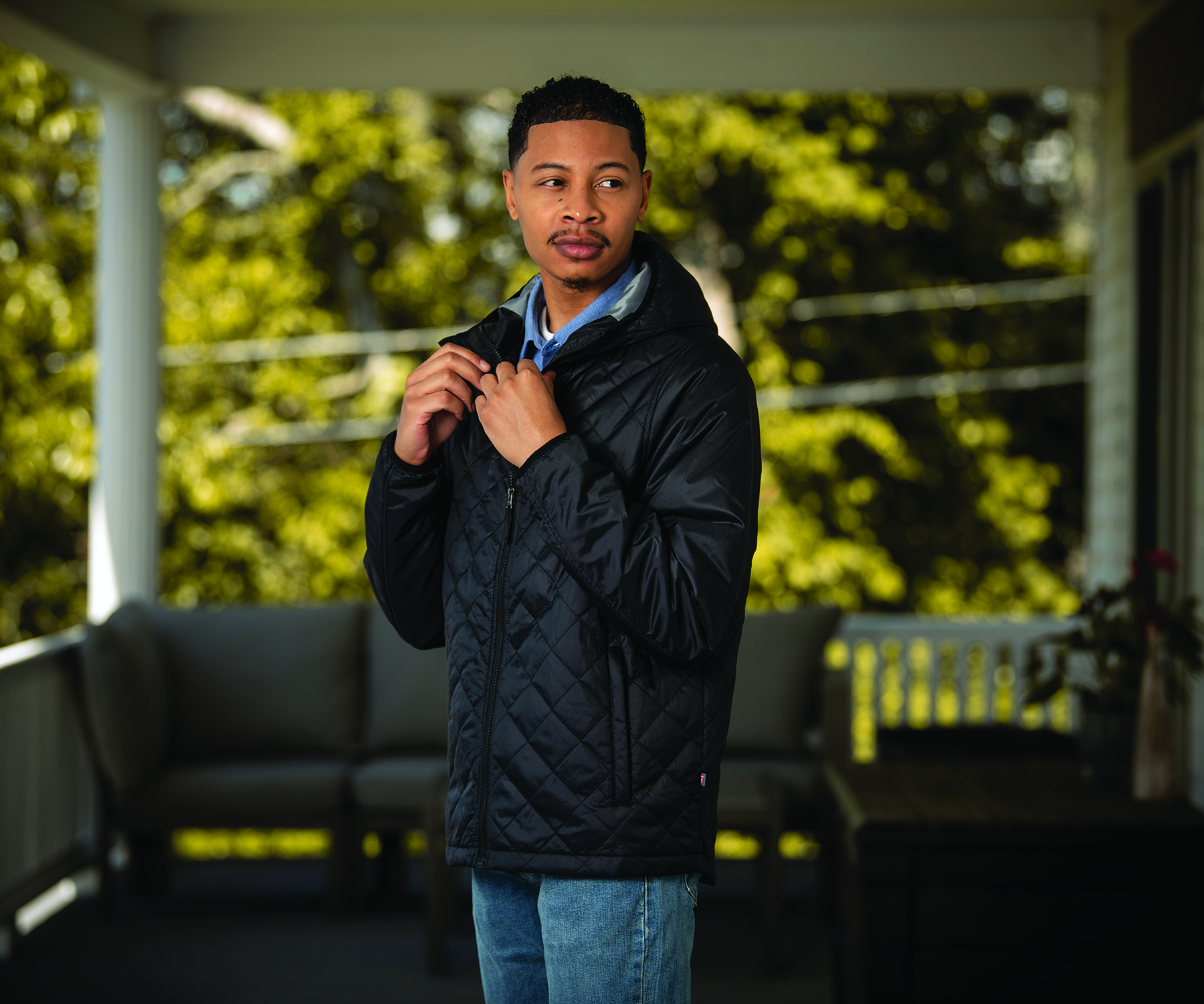 Men's Lithium Quilted Hooded Jacket