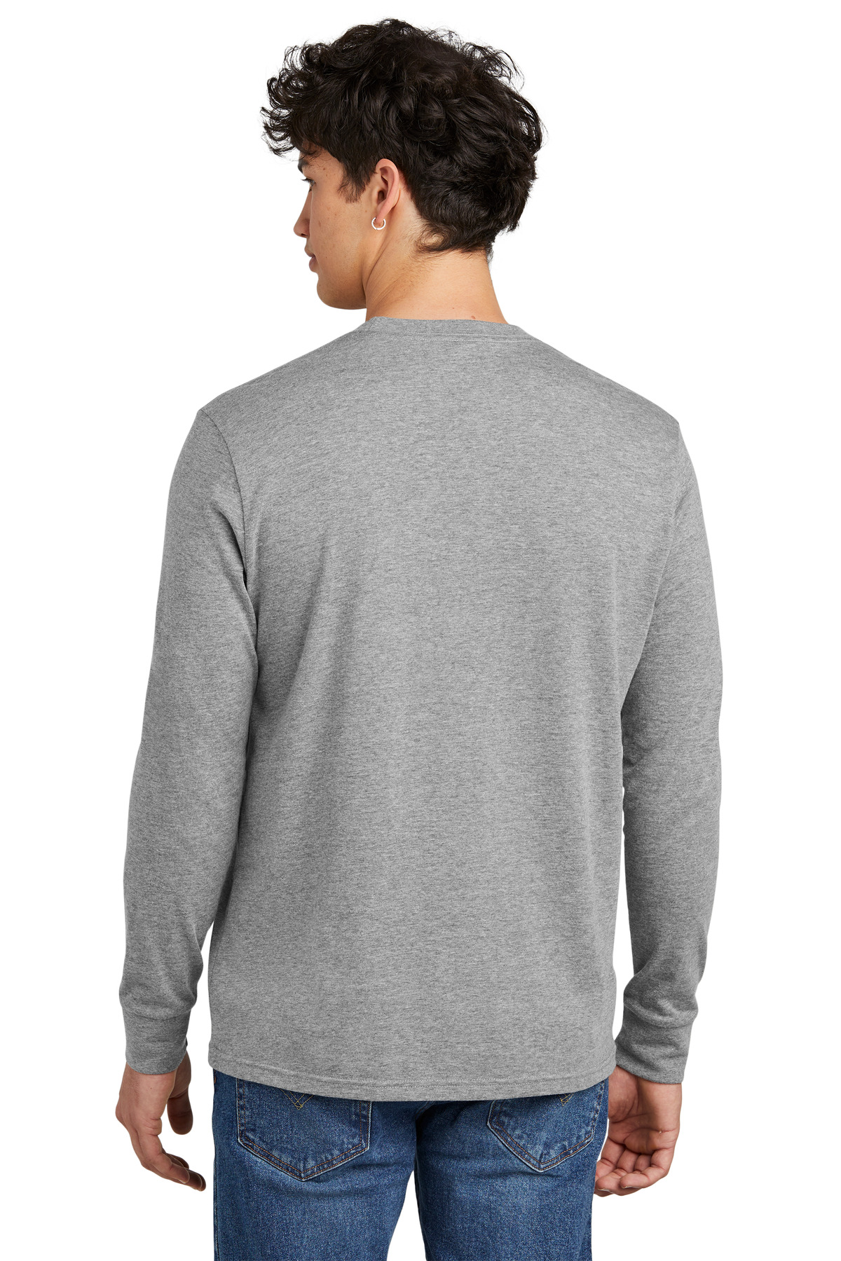 District Perfect Blend CVC Long Sleeve Tee DT109 12