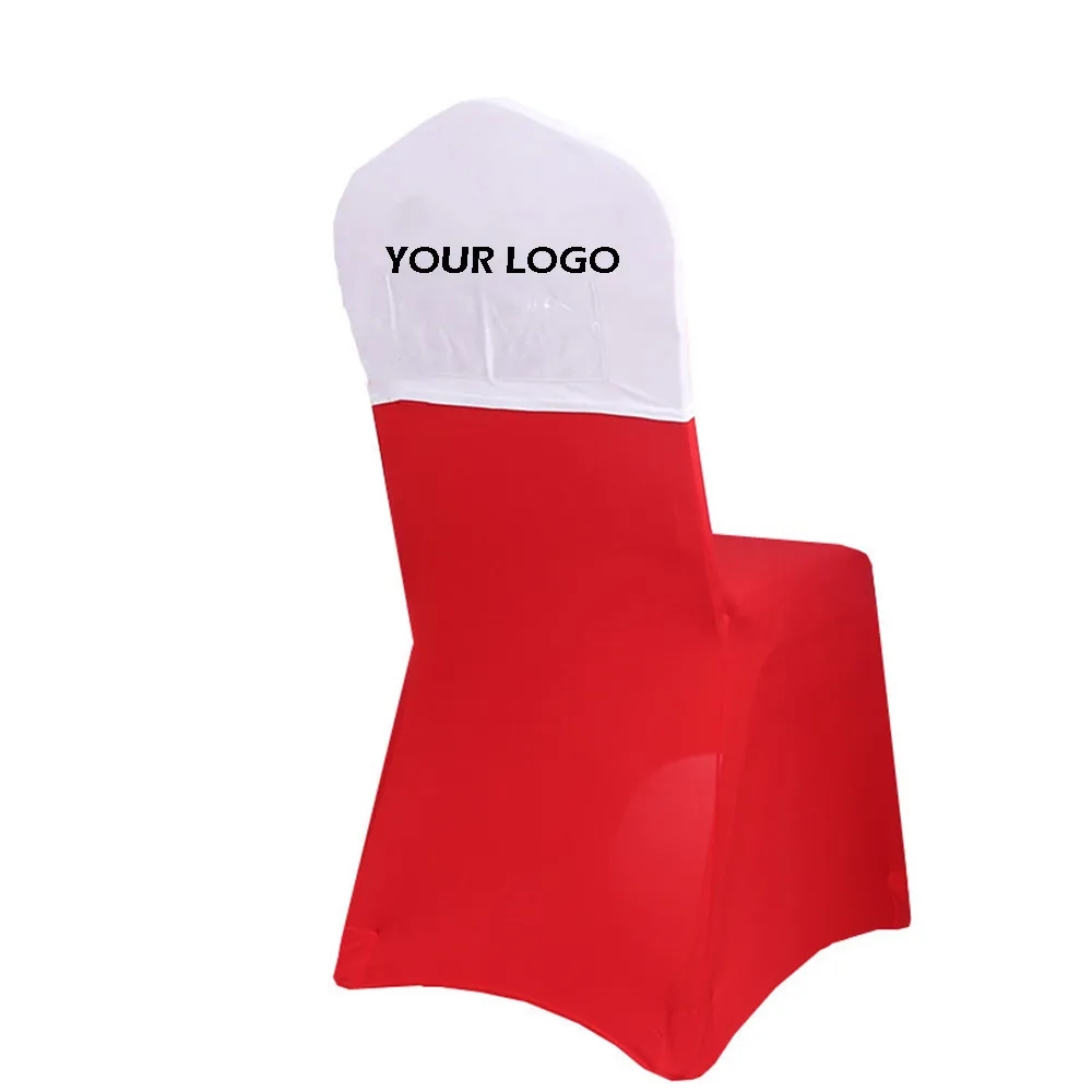 Polyester Half-warpping Style Chair Cover 5