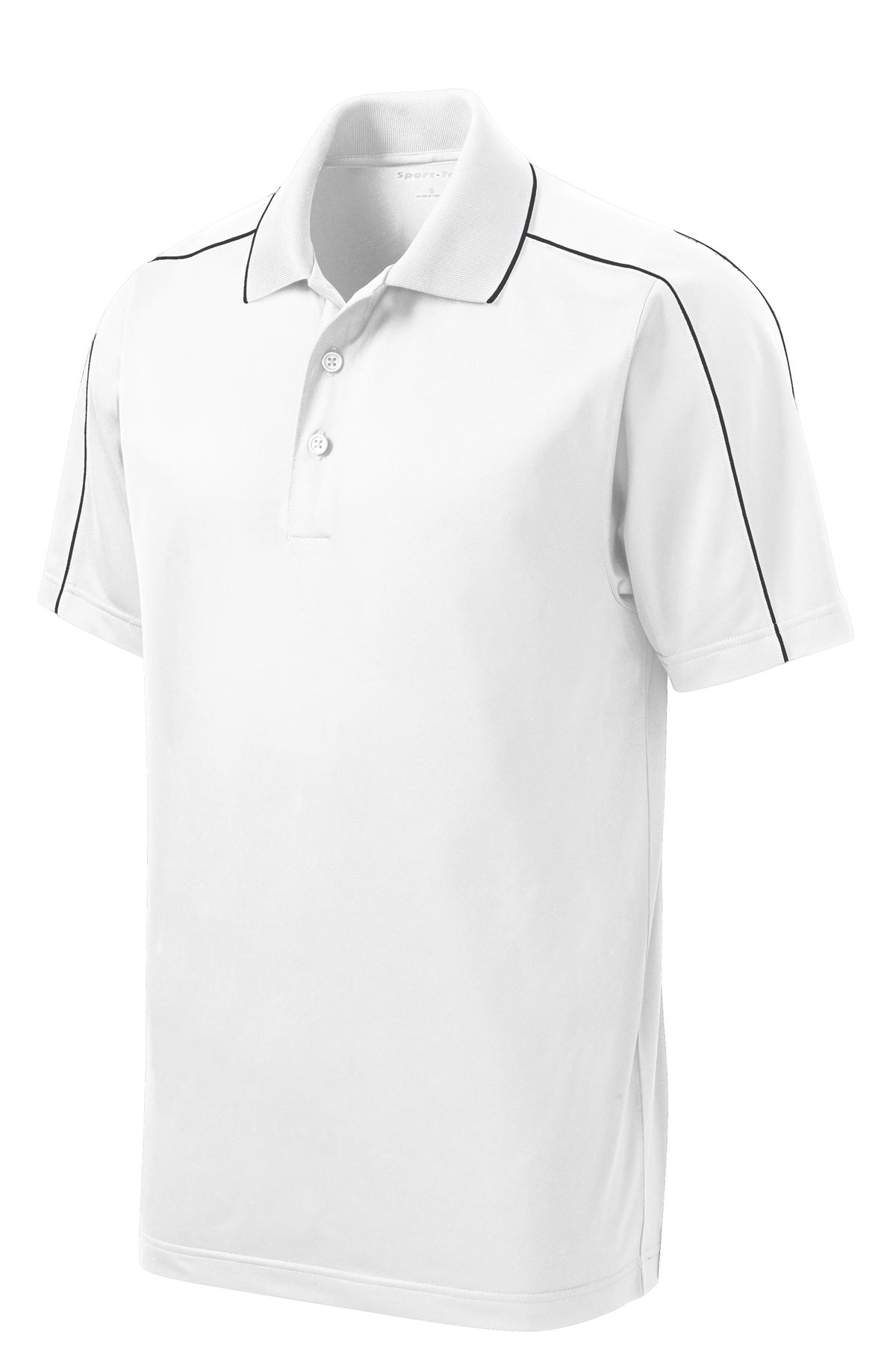 Sport-Tek Micropique Sport-Wick Piped Polo. ST653 4