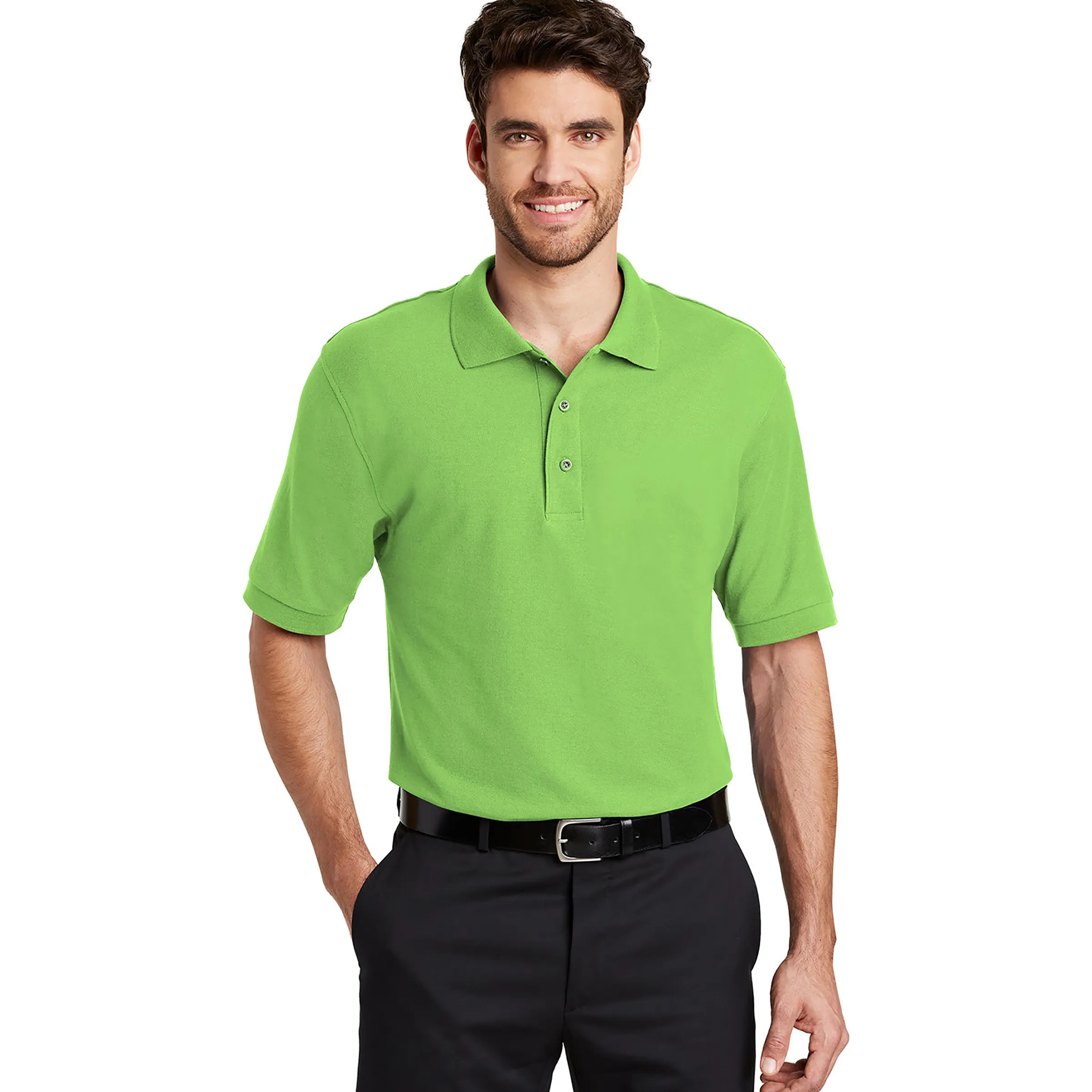 PORT AUTHORITY(R) SILK TOUCH(TM) POLO 122
