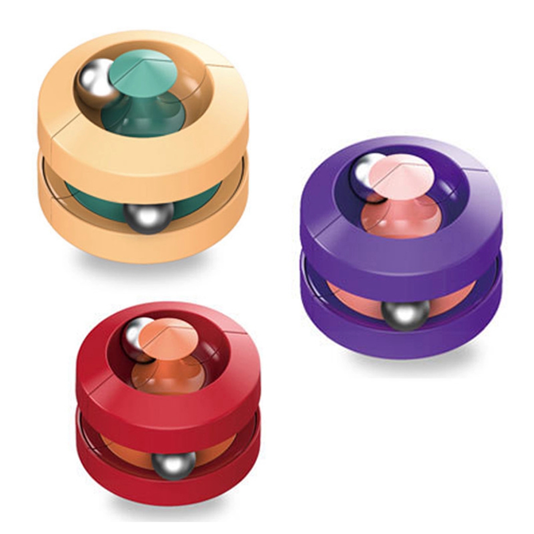 Fidget Pinball Gyro Cube Toy 2